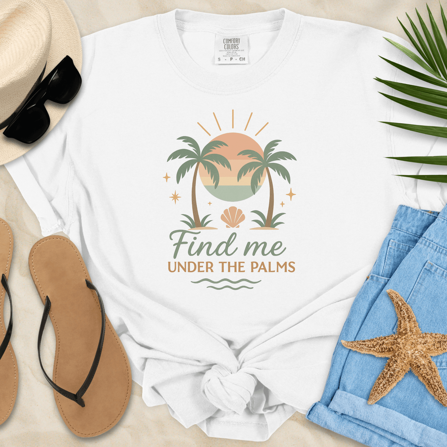 Find Me Under The Palms T-shirt