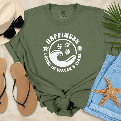 Waves & Wags T-Shirt  T-Shirt