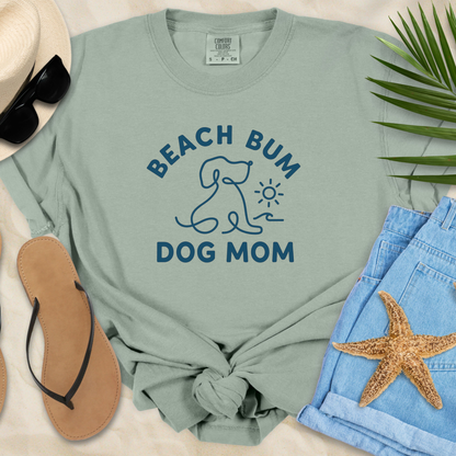 Beach Bum Dog Mom T-Shirt