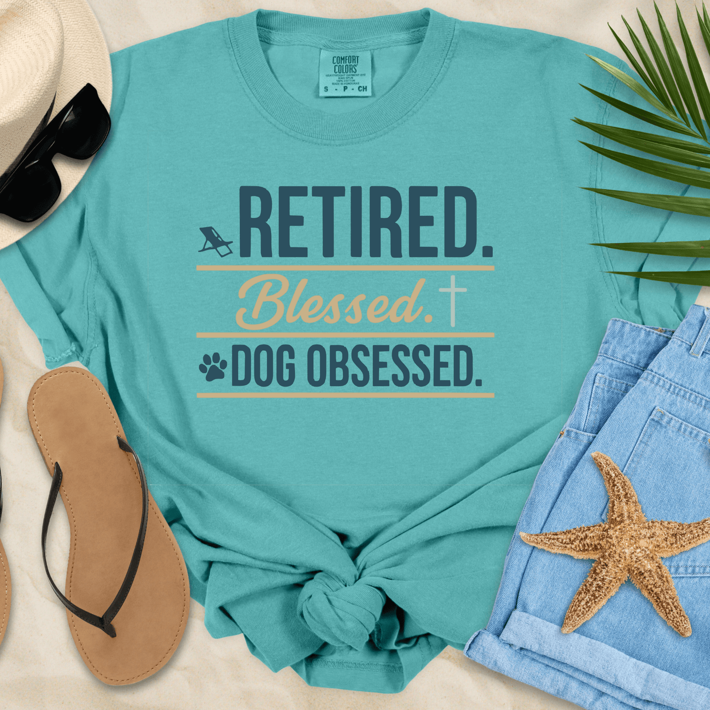 Retired Blessed Dog Obsessed T-shirt