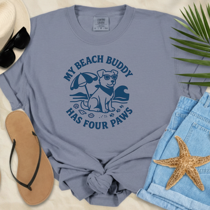 My Beach Buddy Has Four Paws T-Shirt