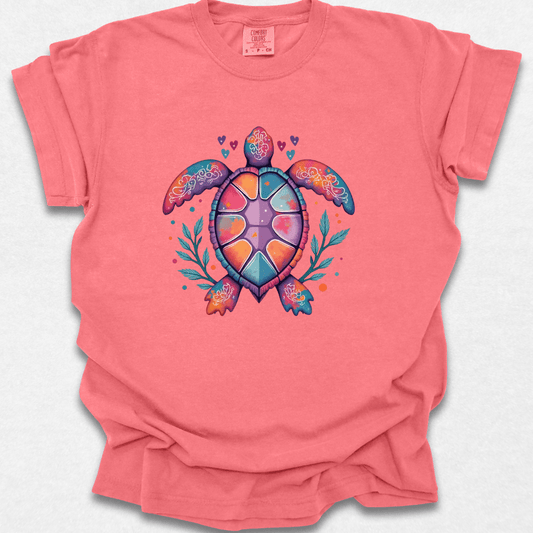 Boho Turtle T-shirt