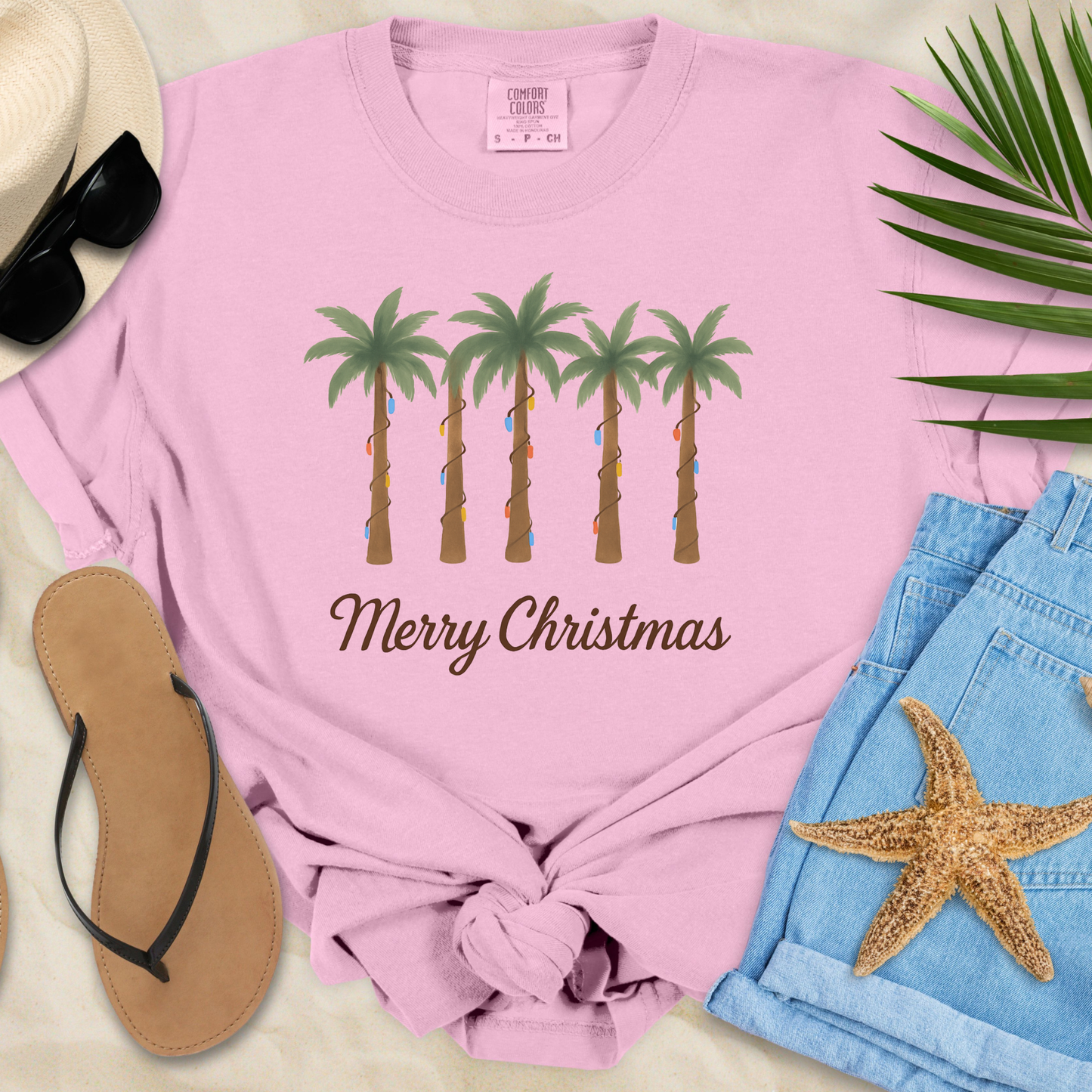 Christmas Palms  T-Shirt