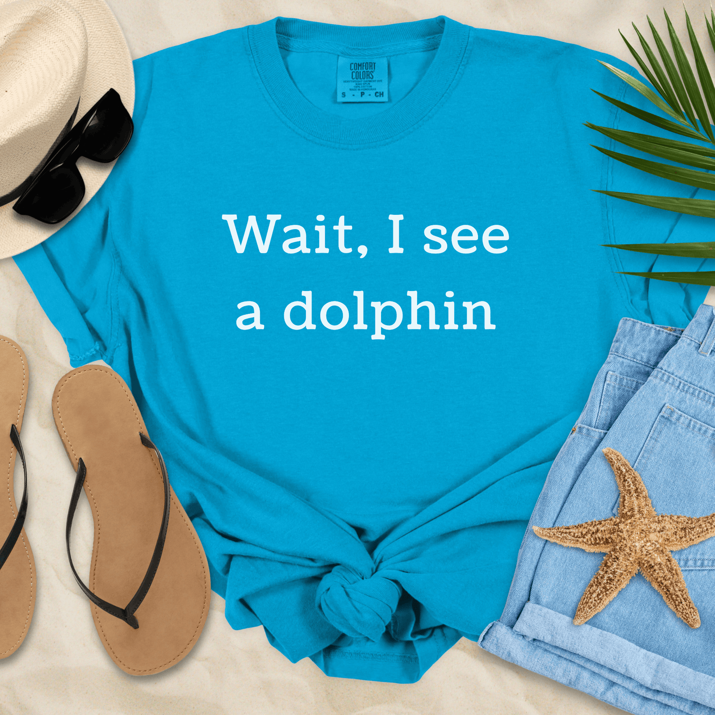 Wait, I See A Dolphin T-Shirt  T-Shirt