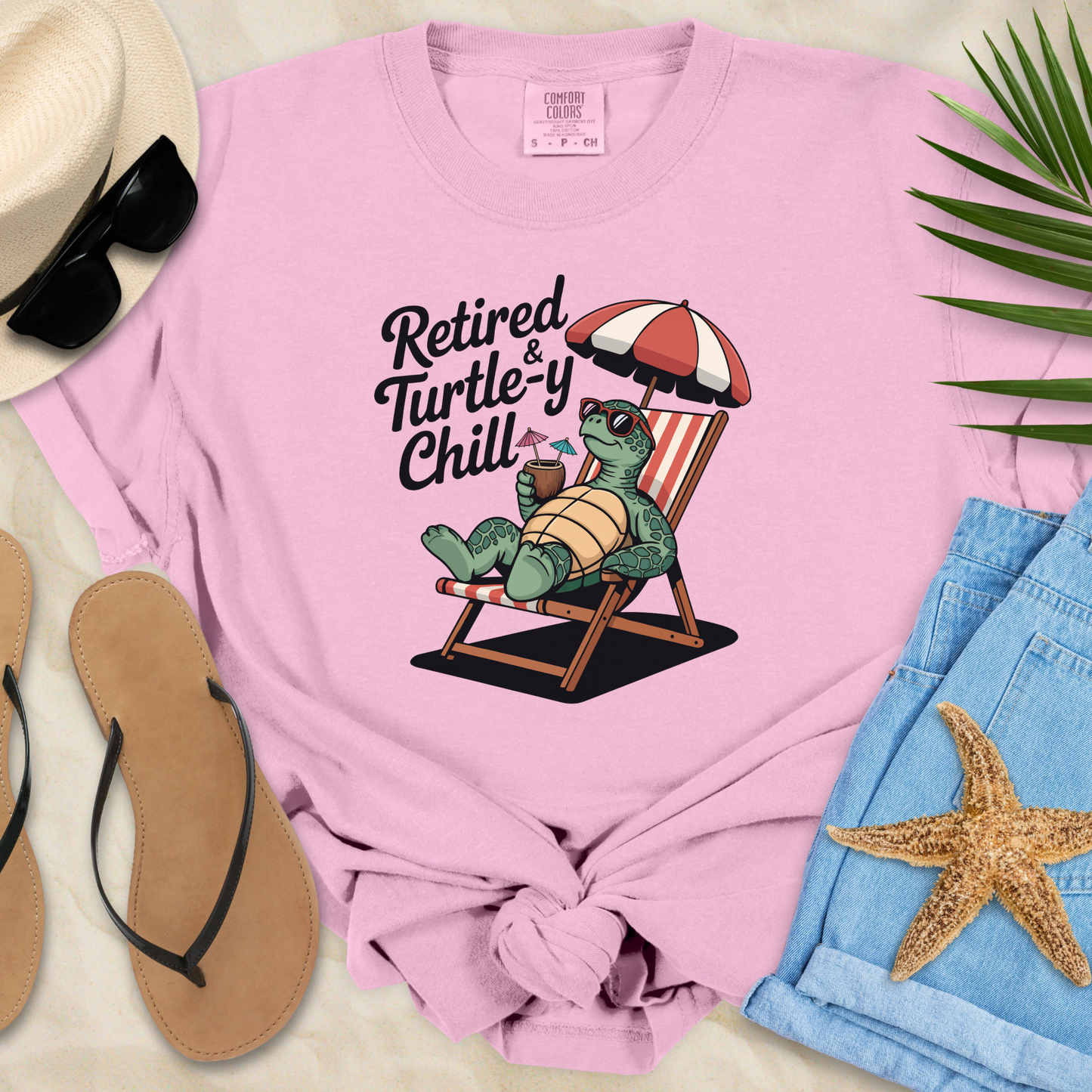 Retired - Turtle-y Chill  T-Shirt