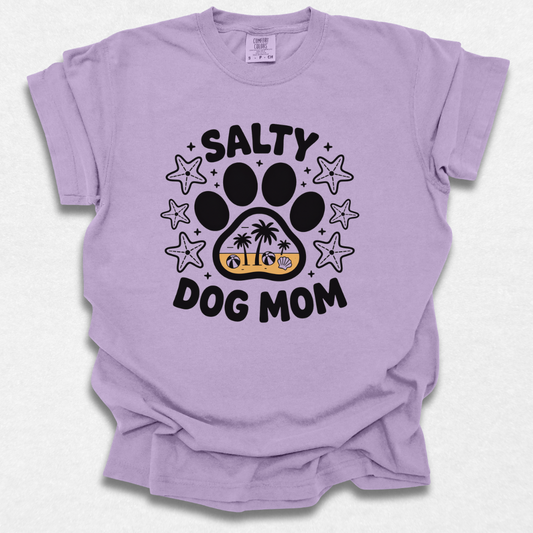 Salty Dog Mom T-shirt