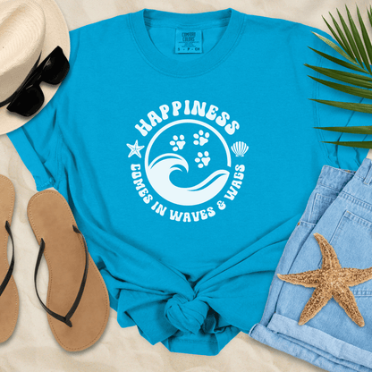 Waves & Wags T-Shirt  T-Shirt