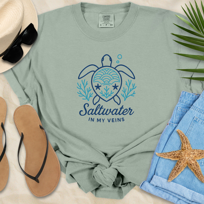 Saltwater In My Veins T-Shirt