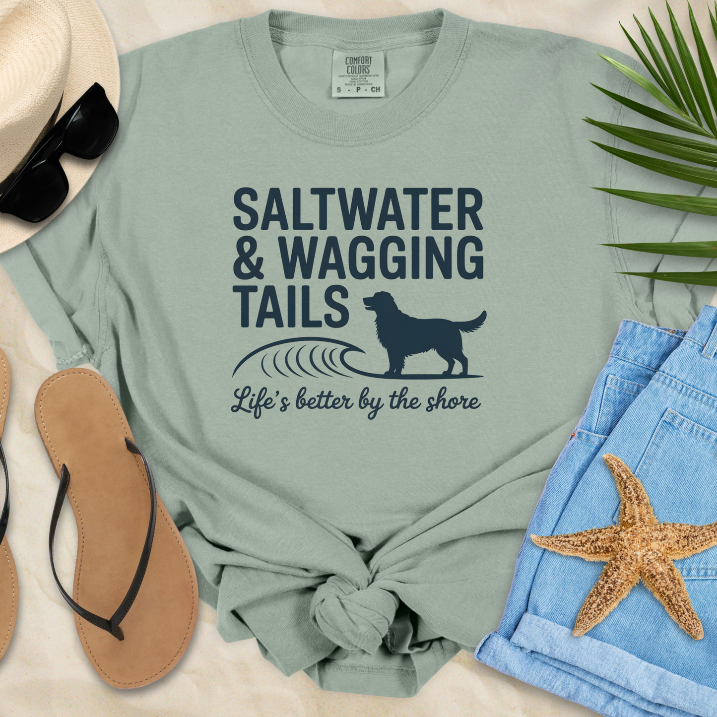Saltwater & Wagging Tails T-Shirt