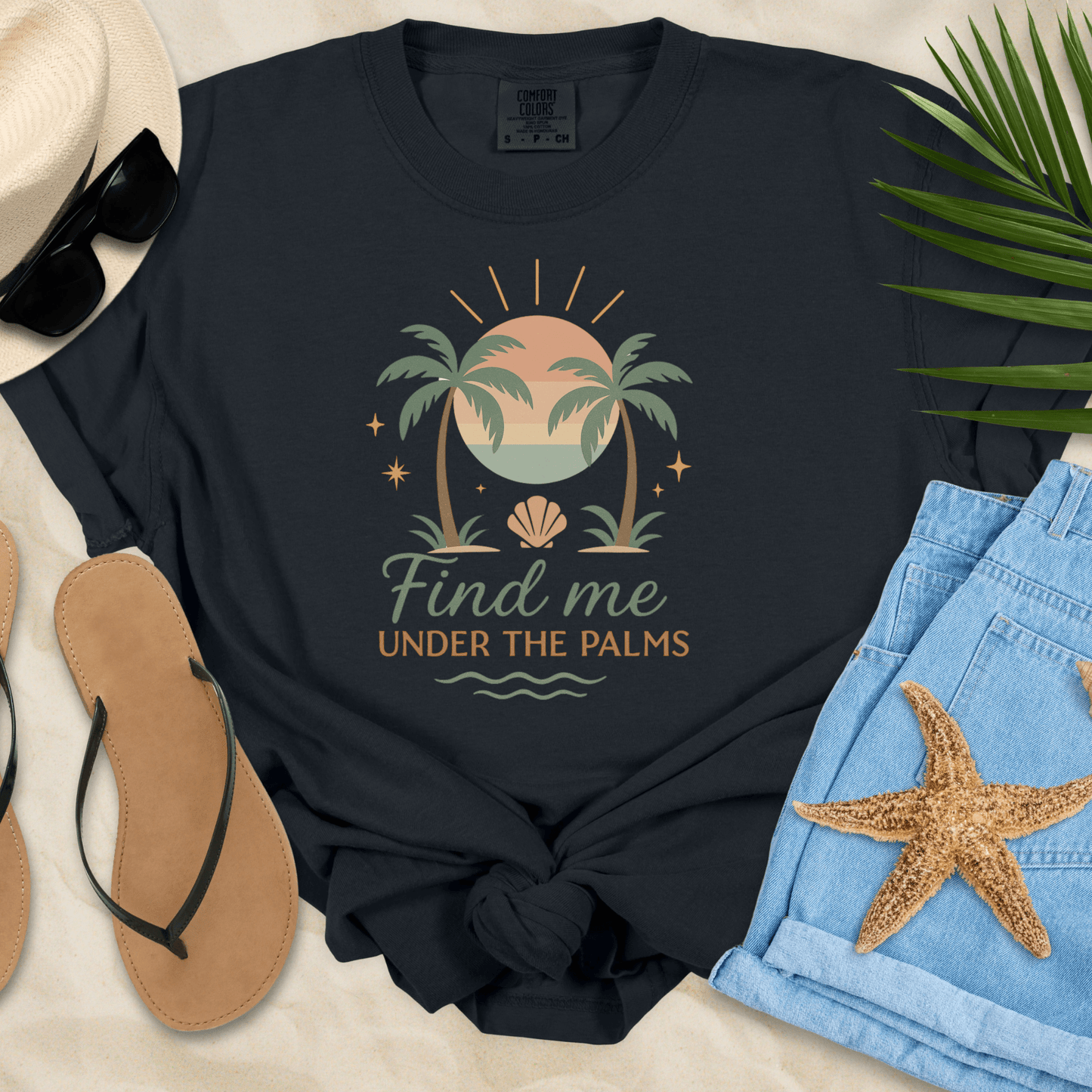 Find Me Under The Palms T-shirt