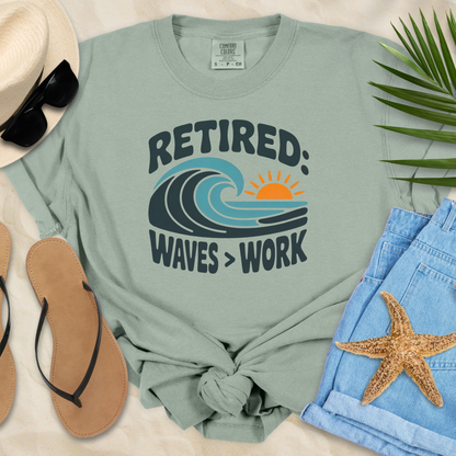 Waves Over Work T-Shirt