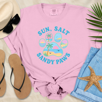 Sun, Salt, Sandy Paws T-Shirt