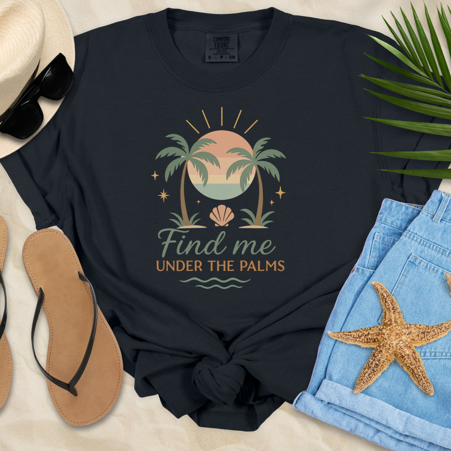 Find Me Under The Palms  T-Shirt