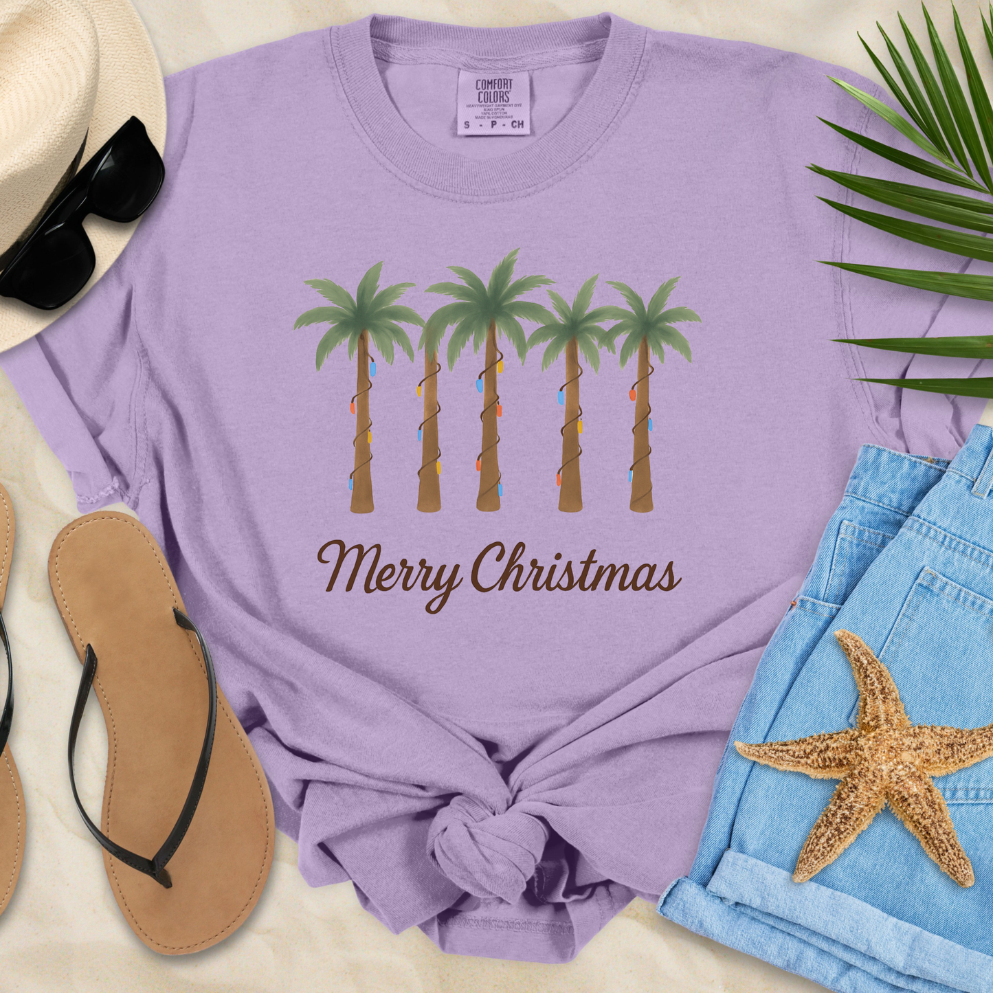 Christmas Palms  T-Shirt