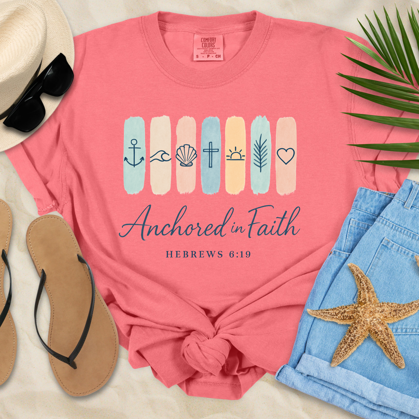 Anchored in Faith  T-Shirt