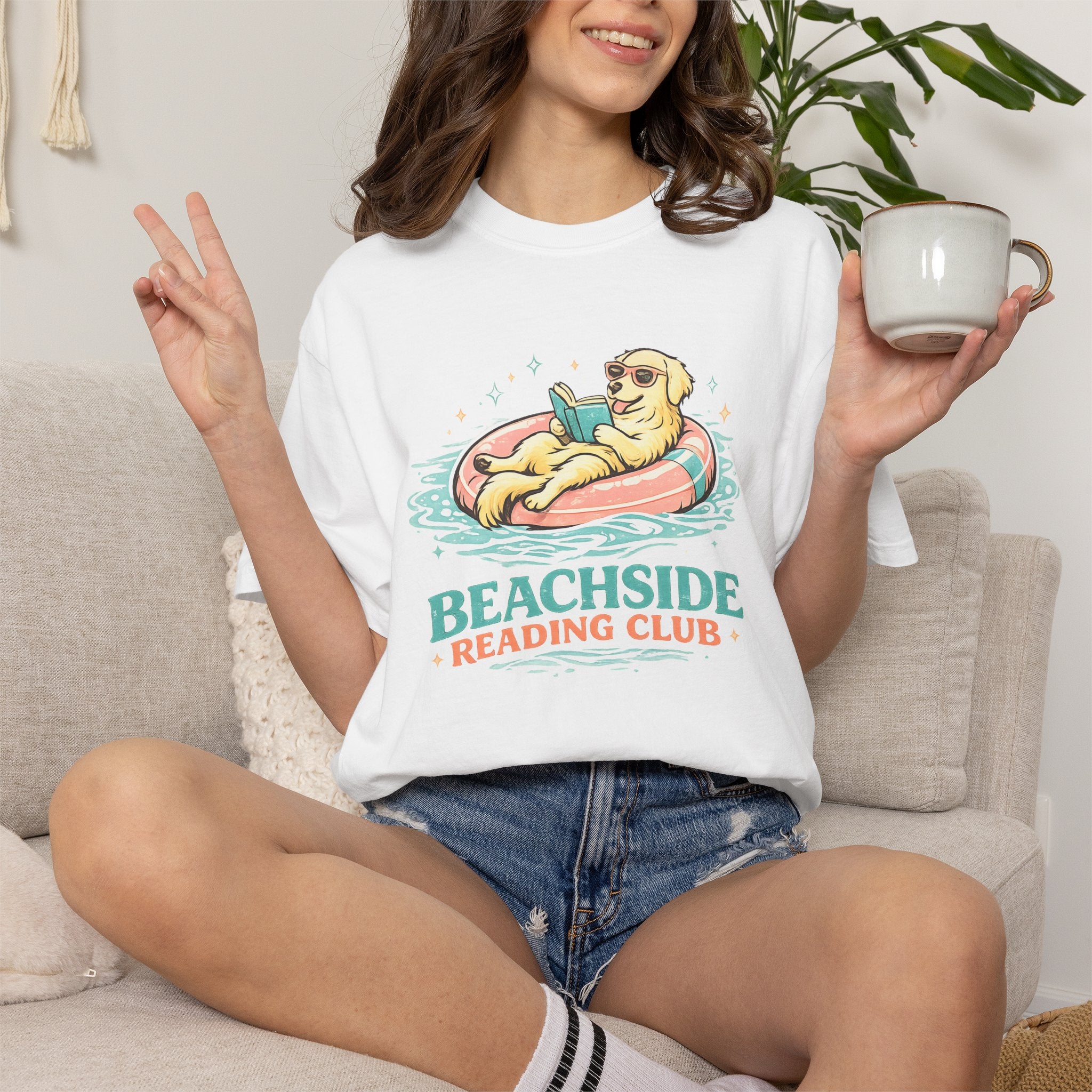 Beachside Reading Club T-Shirt