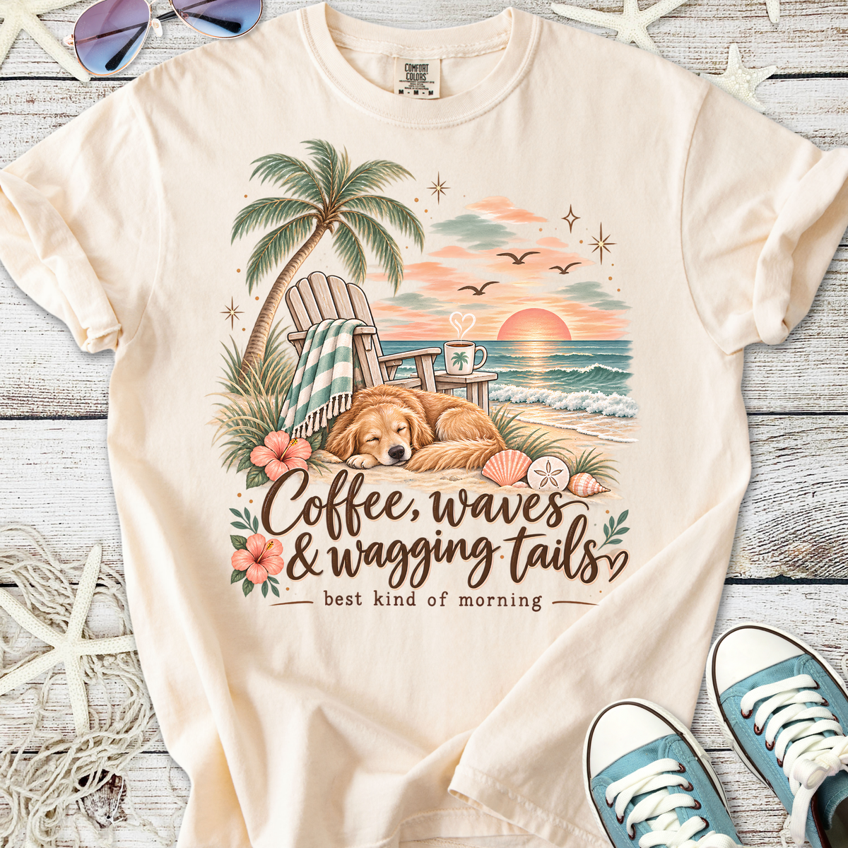 Coastal Pup Brew T-Shirt