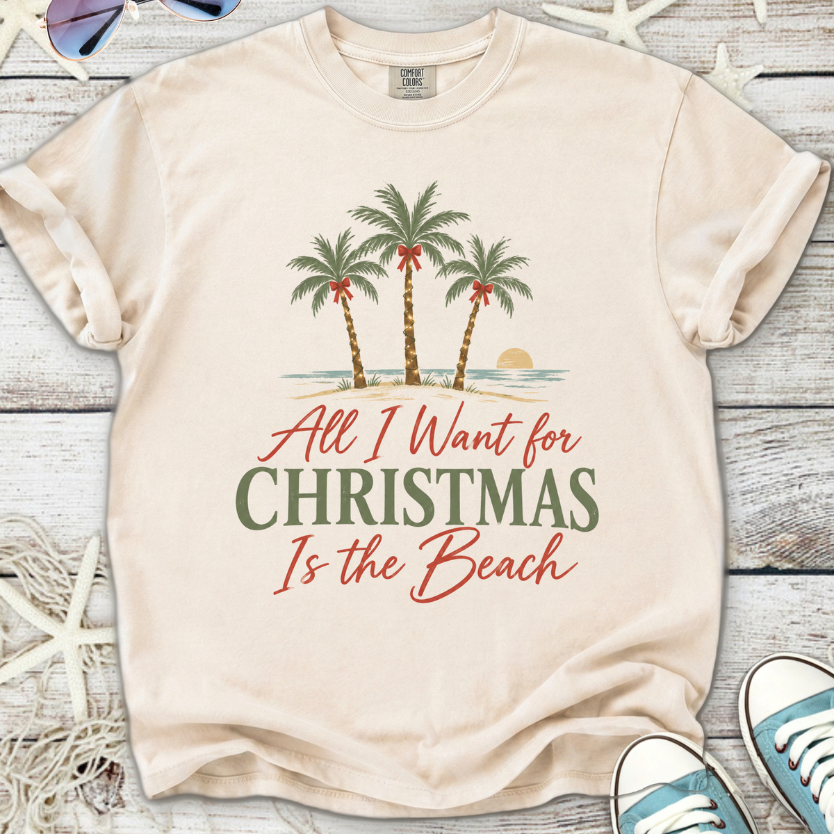 Beach Christmas T-Shirt