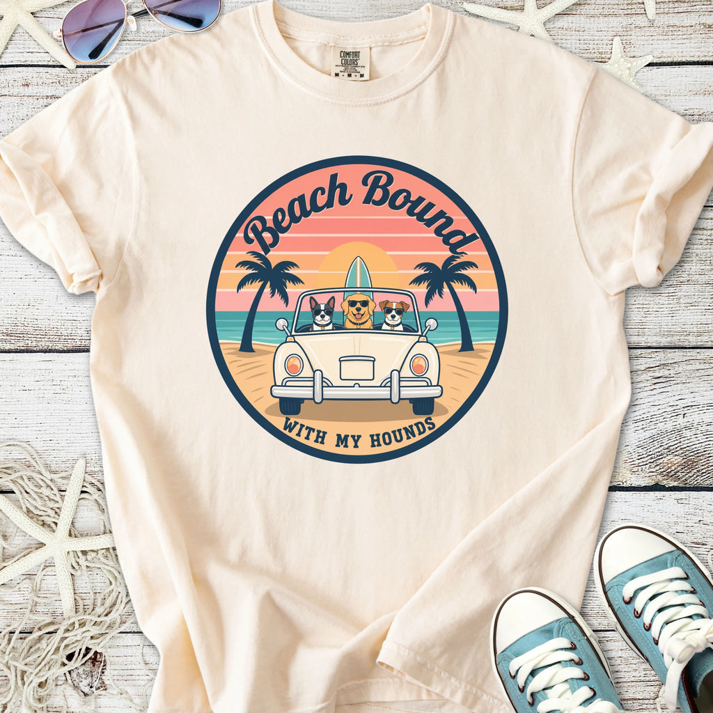 Beach Bound With My Hounds T-Shirt