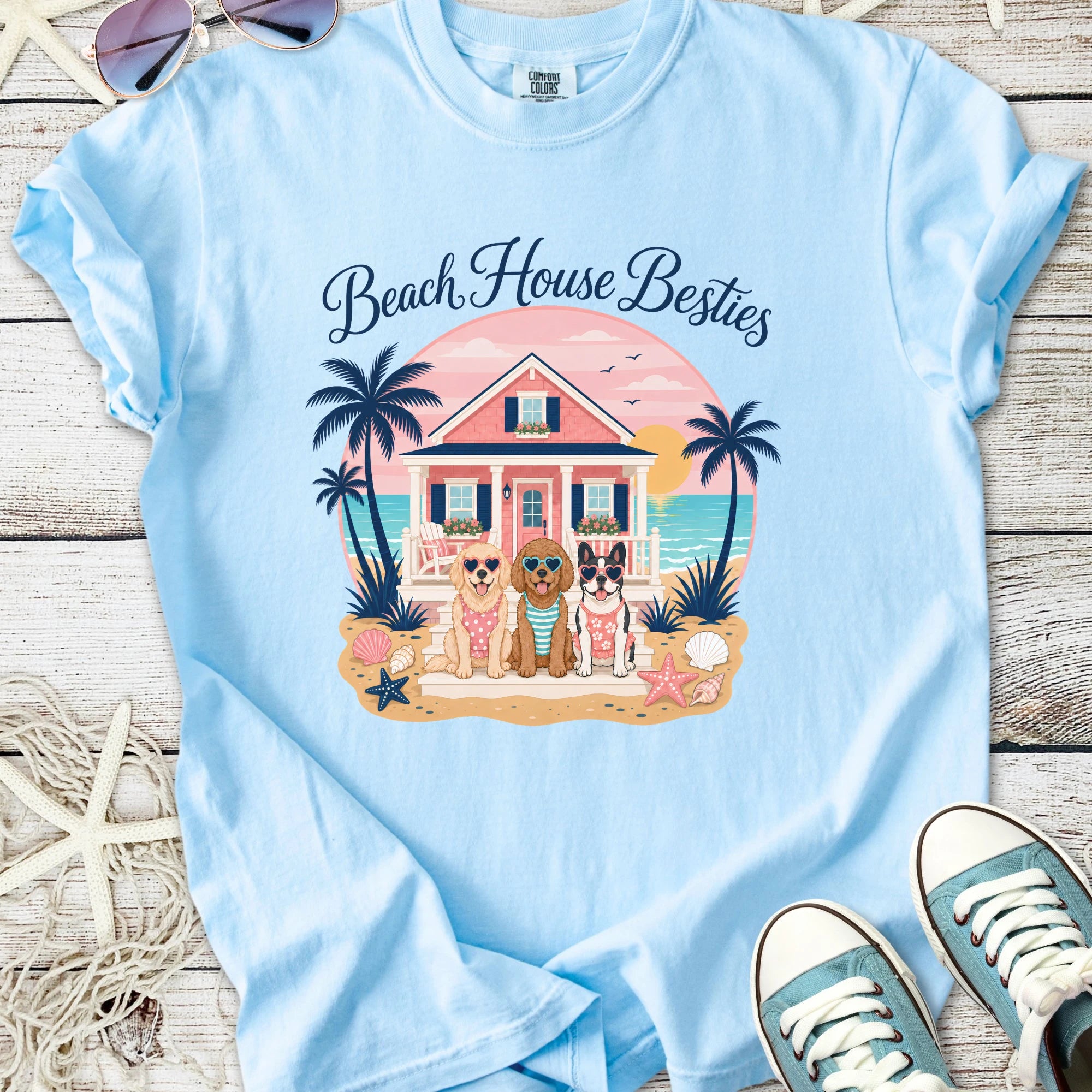 Beach House Besties T-Shirt