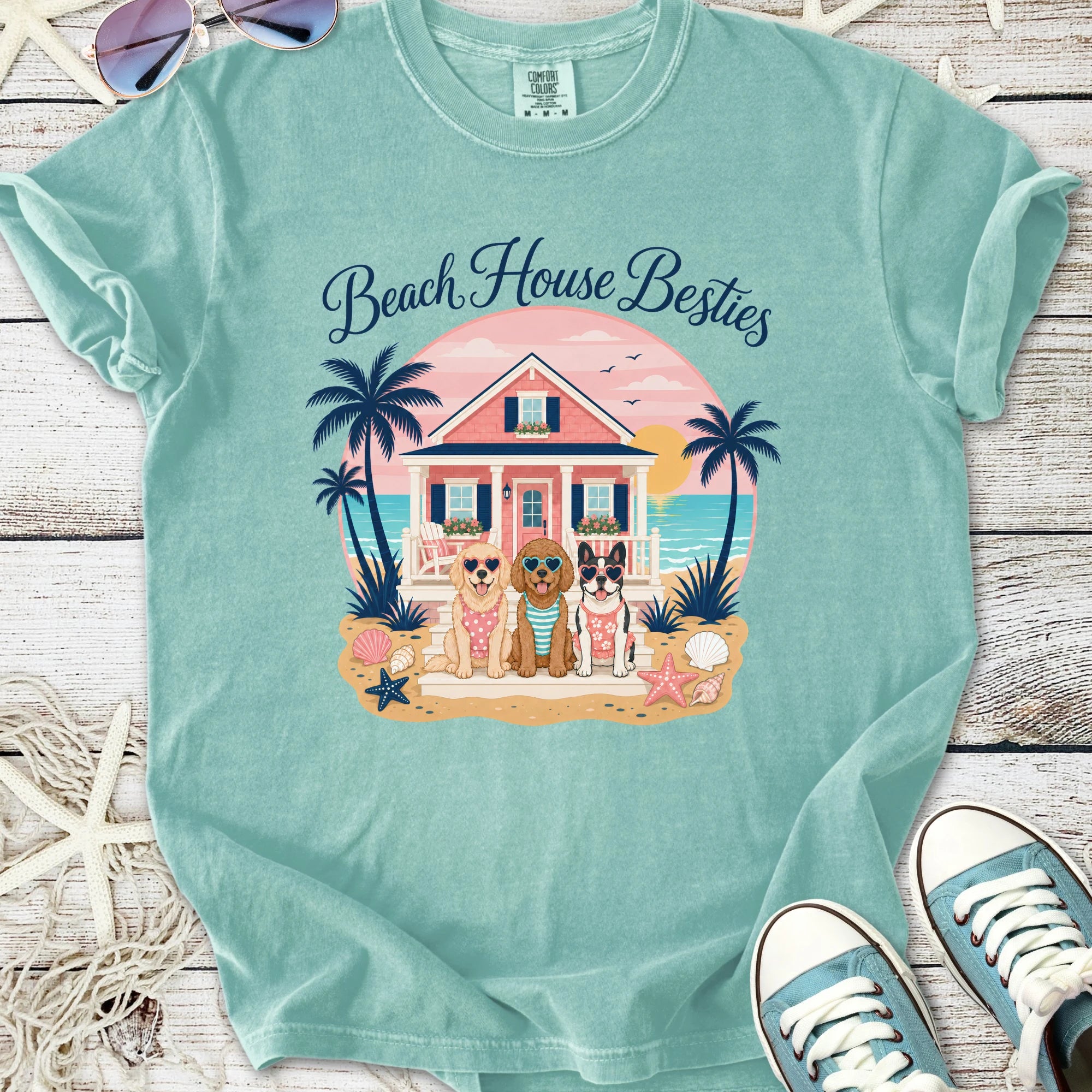 Beach House Besties T-Shirt