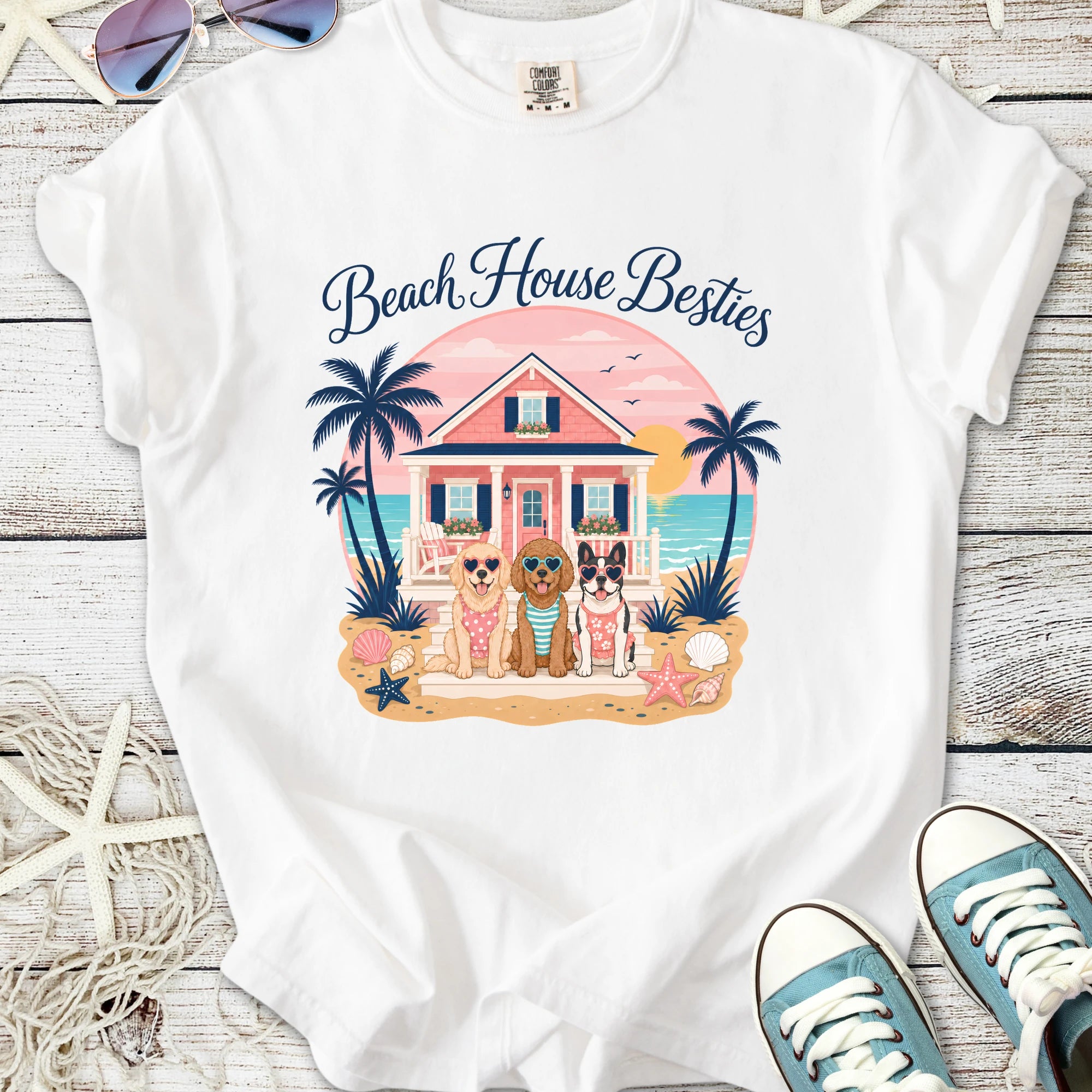 Beach House Besties T-Shirt