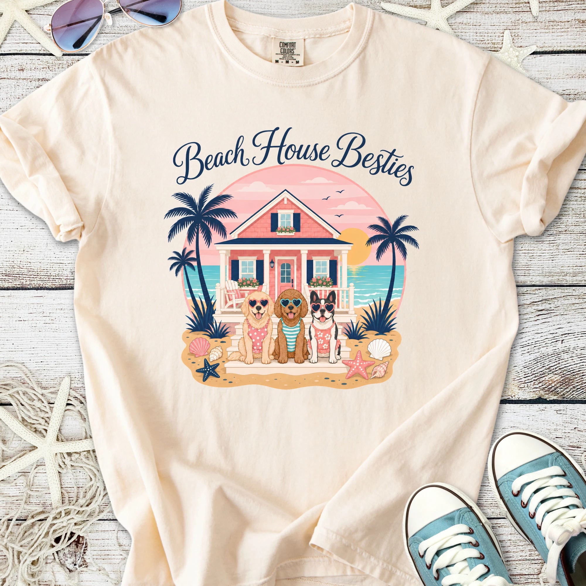 Beach House Besties T-Shirt