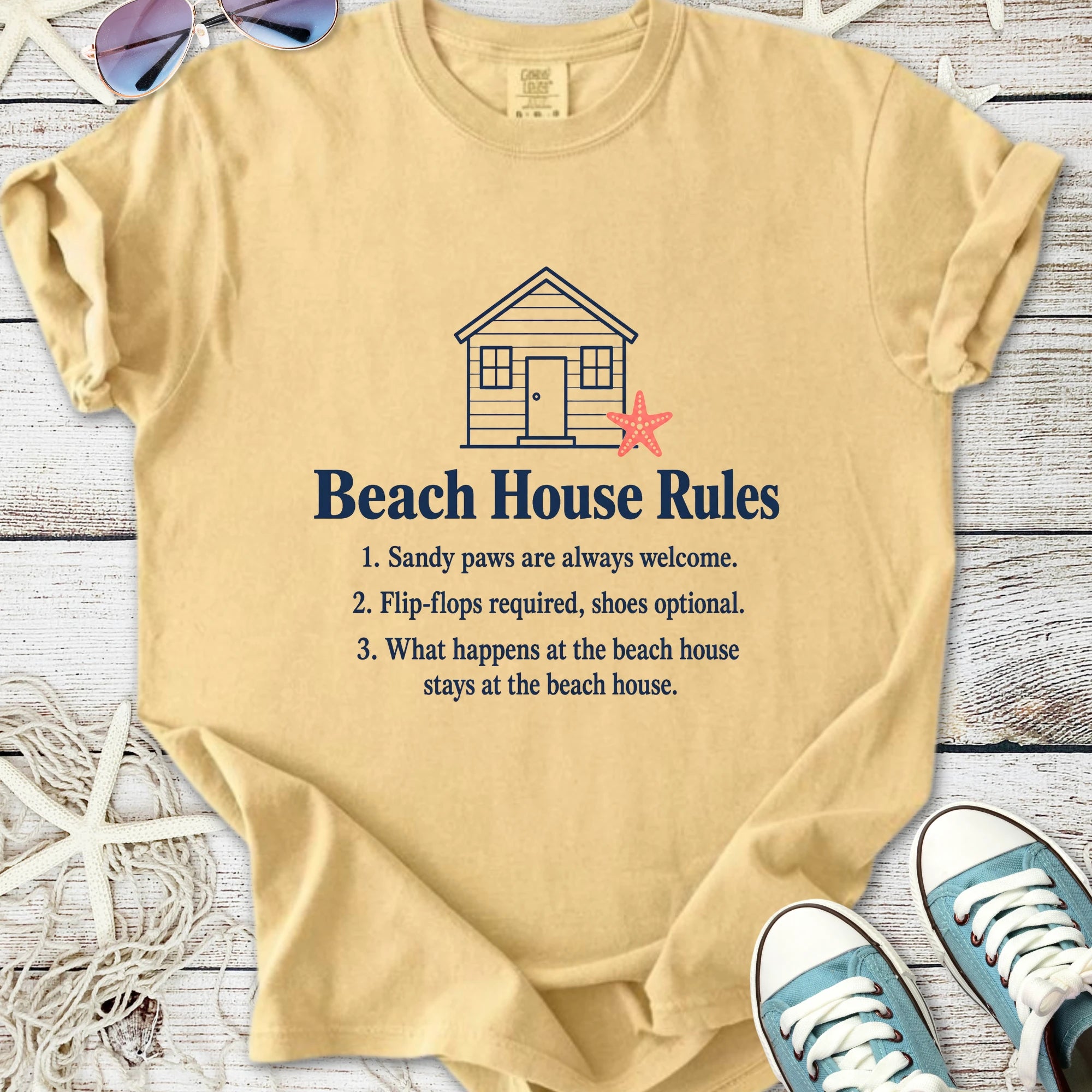 Beach House Rules T-Shirt