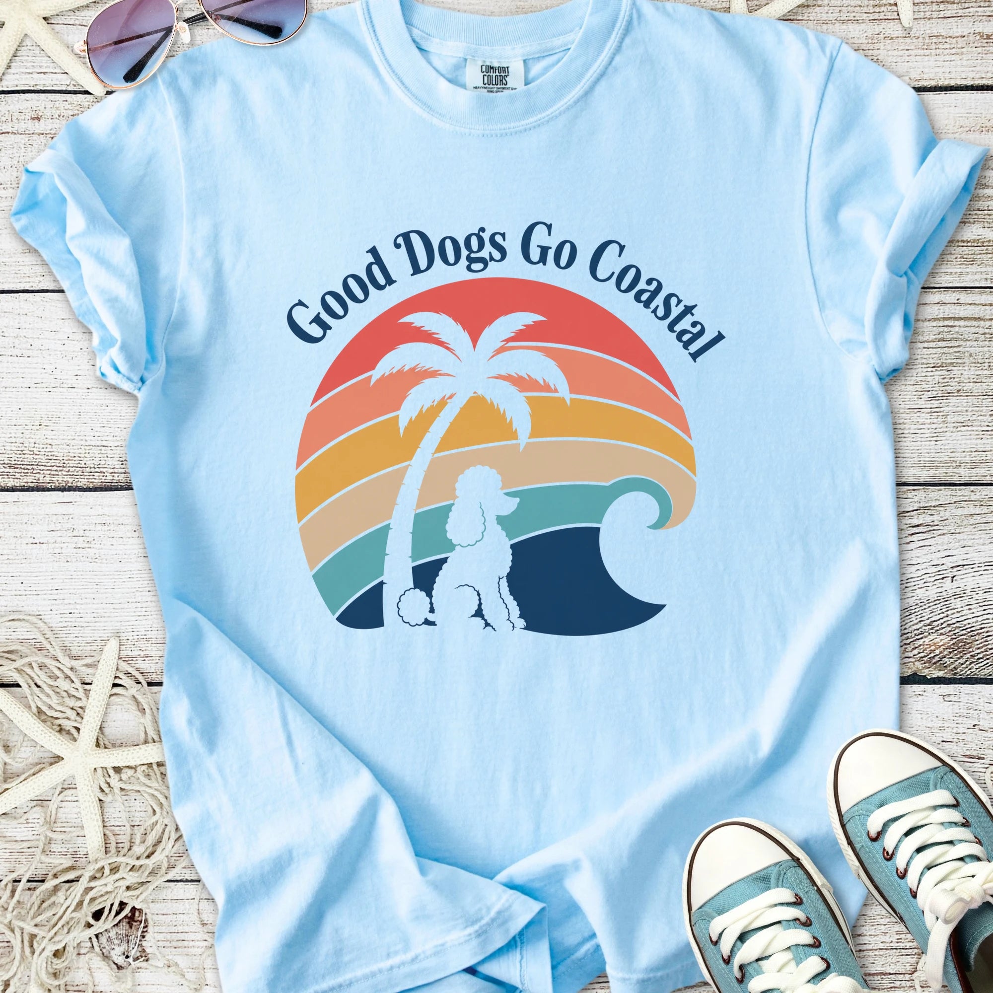 Good Dogs Go Coastal T-Shirt