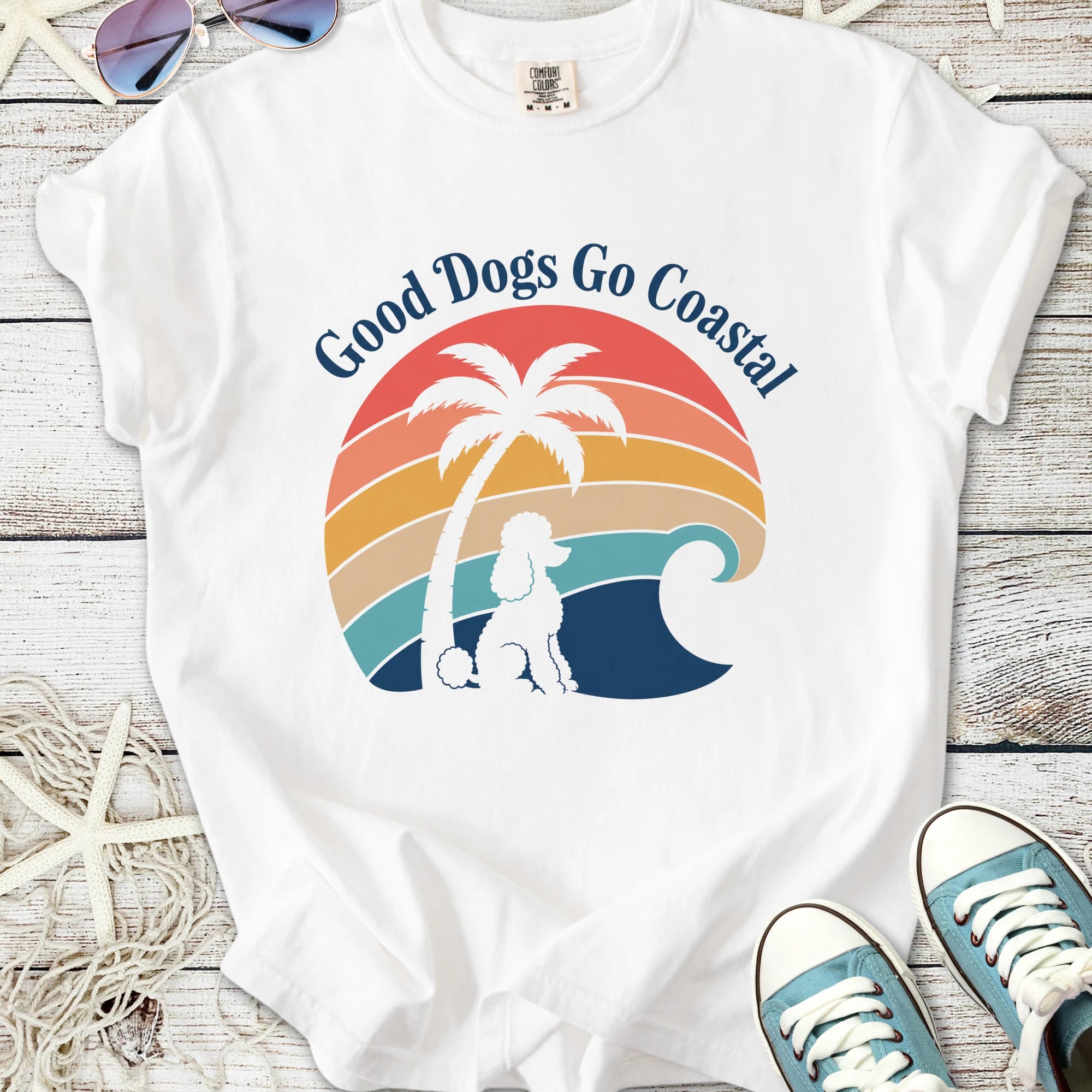 Good Dogs Go Coastal T-Shirt
