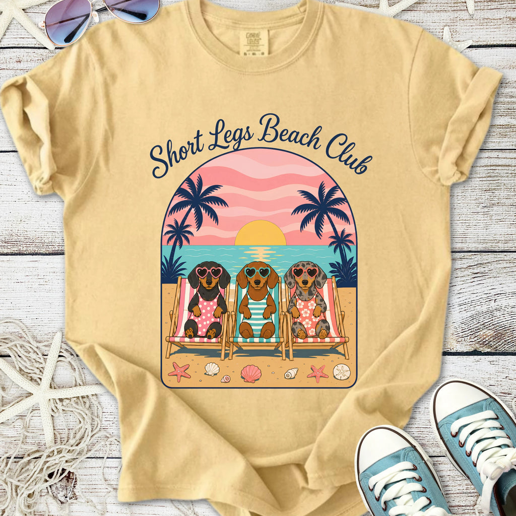 Short Legs Beach Club T-Shirt