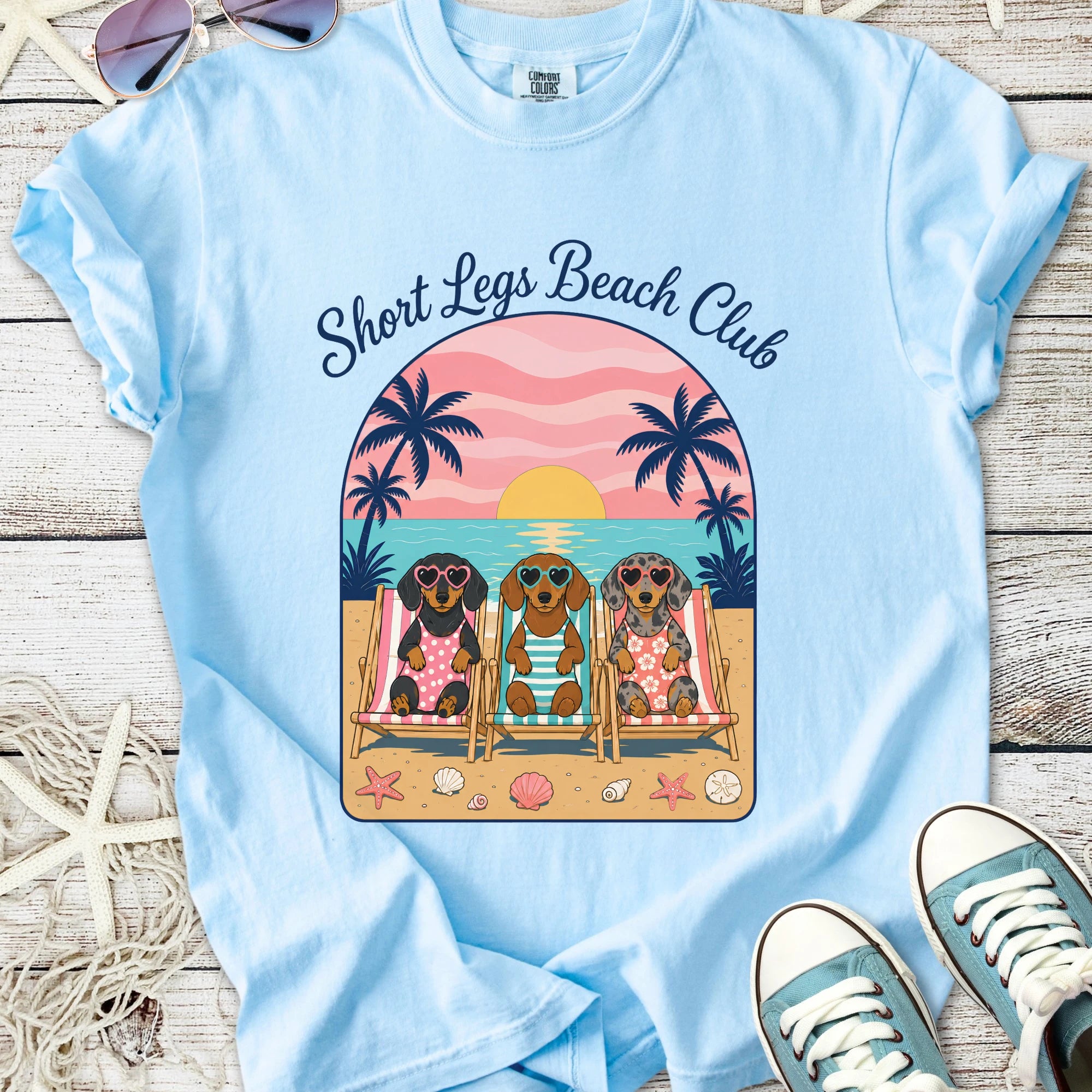 Short Legs Beach Club T-Shirt