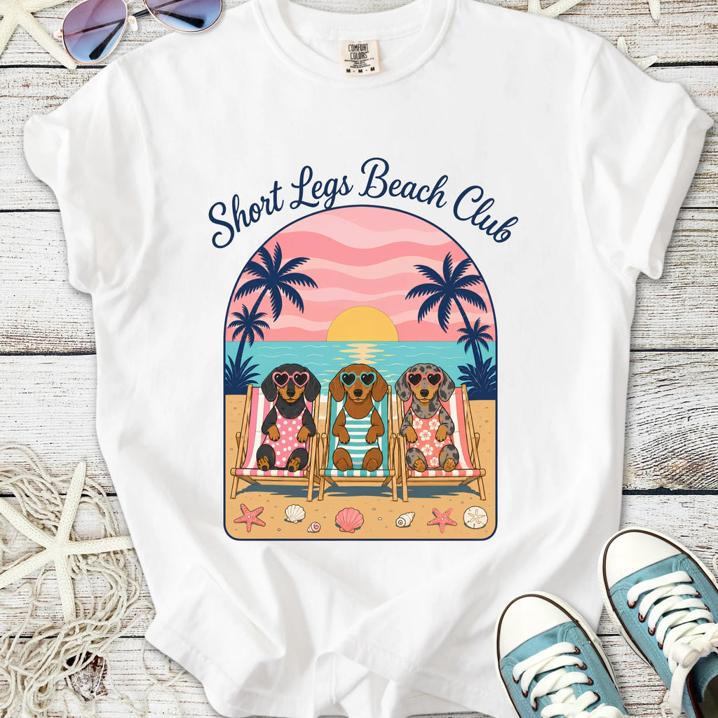 Short Legs Beach Club T-Shirt