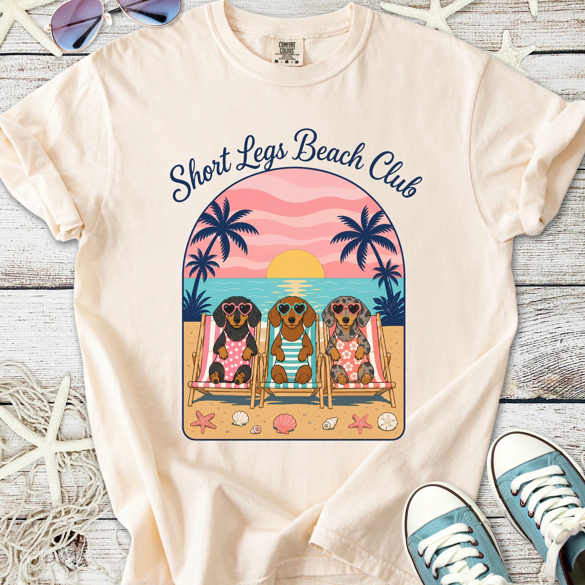 Short Legs Beach Club T-Shirt