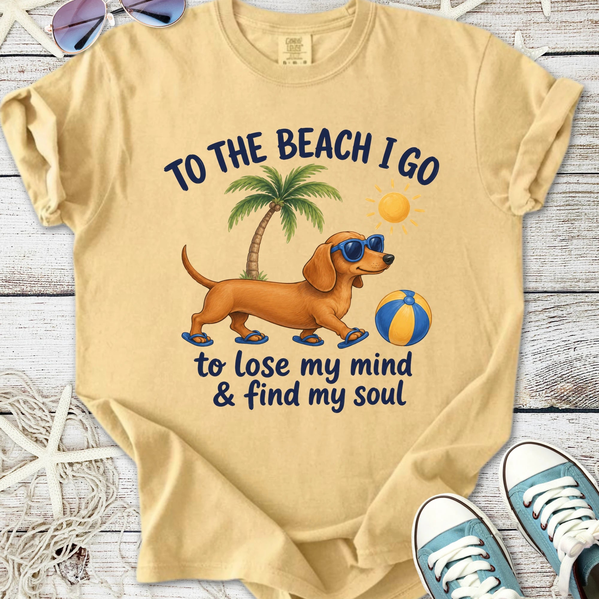 To The Beach I Go T-Shirt