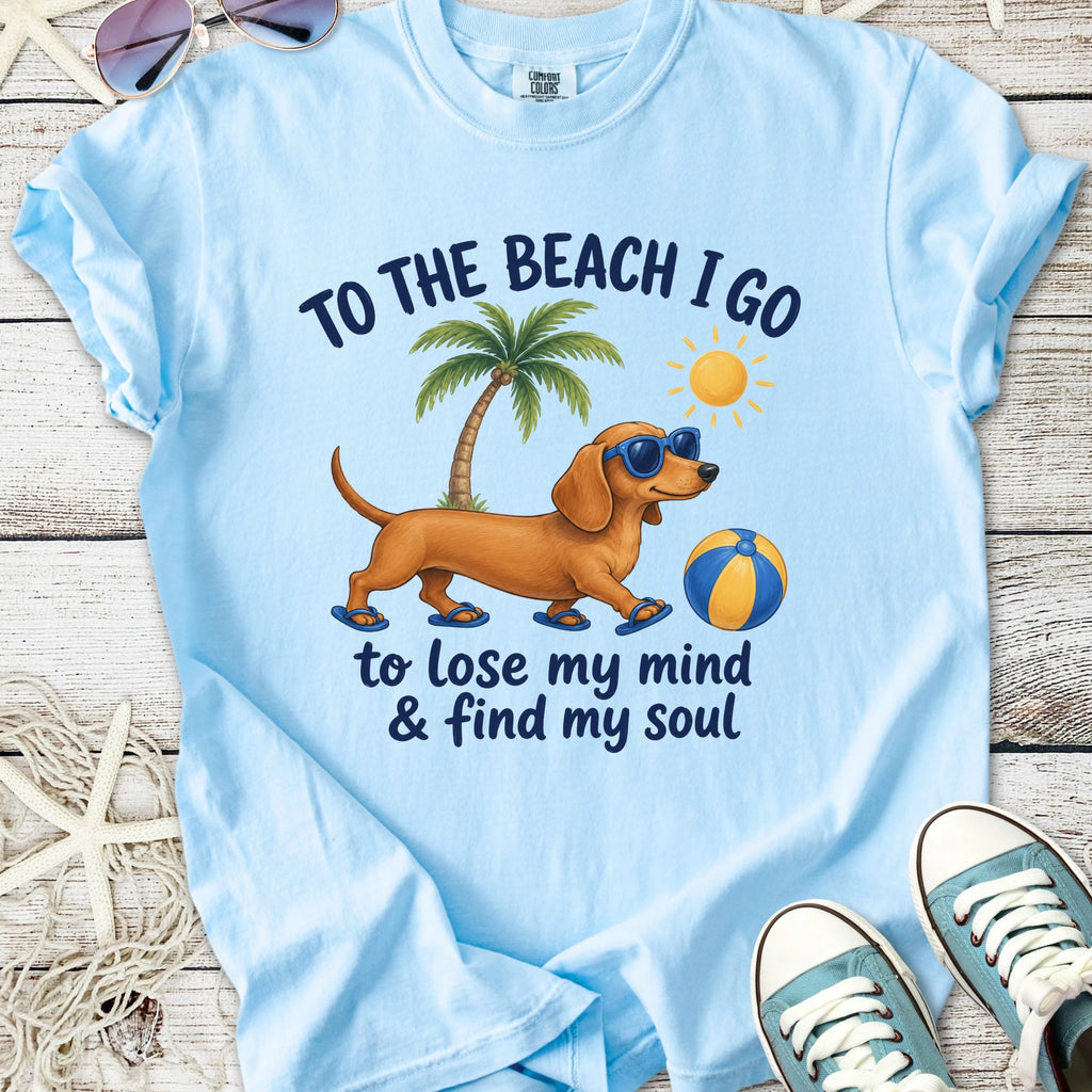 To The Beach I Go T-Shirt