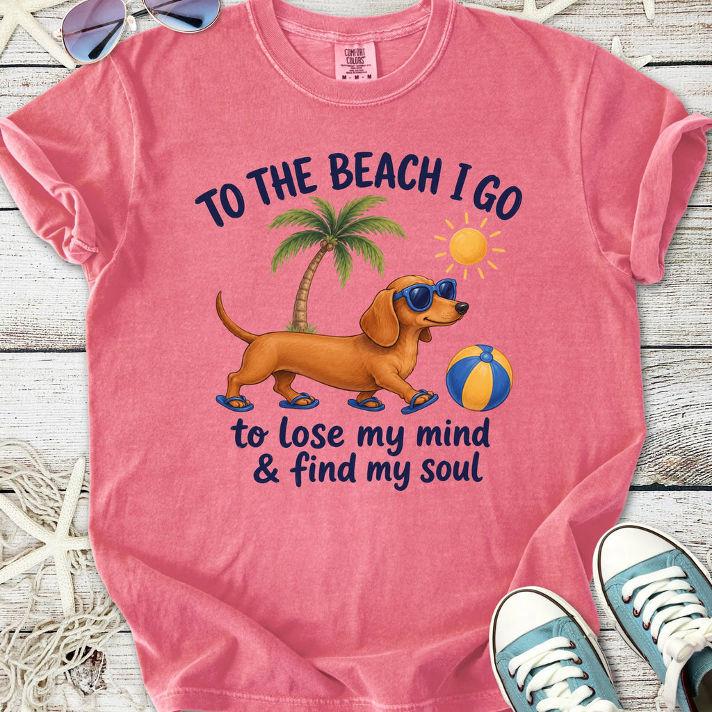 To The Beach I Go T-Shirt