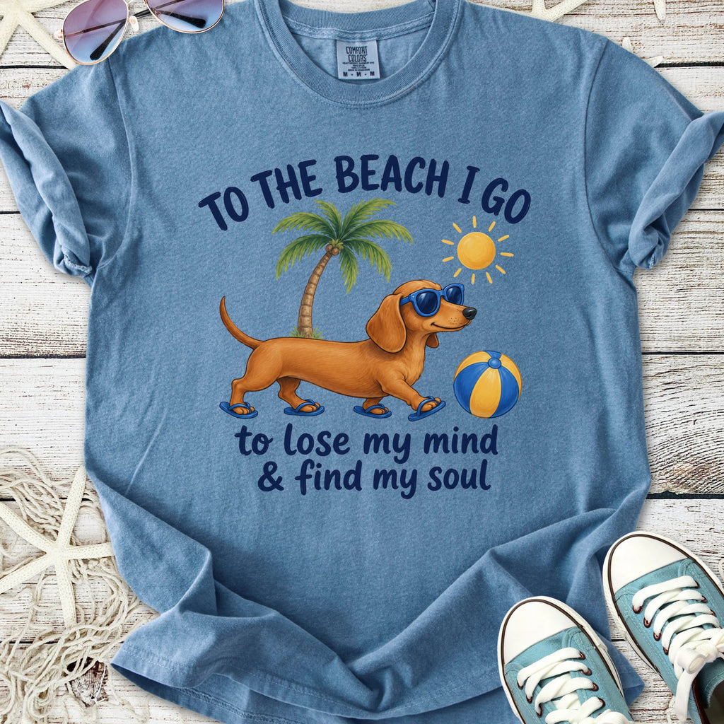 To The Beach I Go T-Shirt