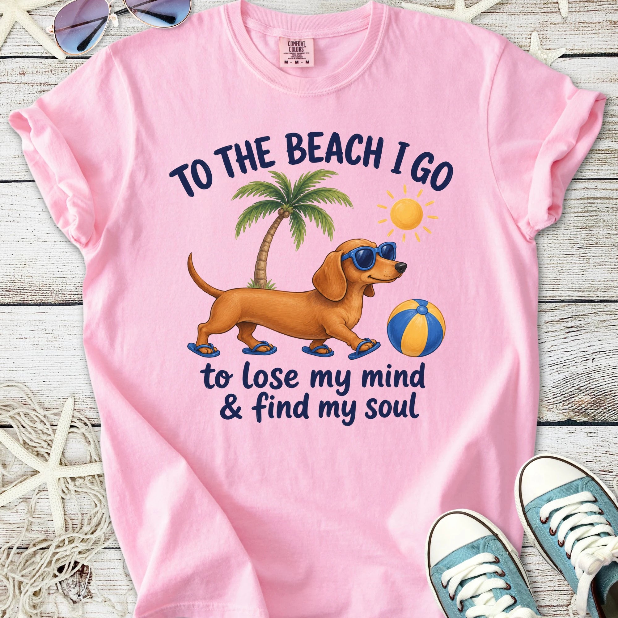 To The Beach I Go T-Shirt